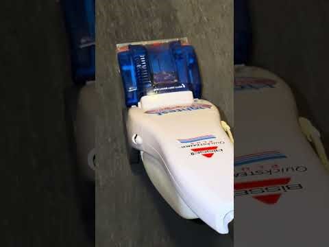 Bissell Quicksteam Plus Carpet Cleaner First Use!