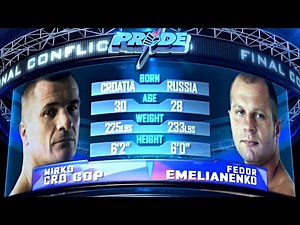 Fedor Emelianenko vs Mirko Cro Cop Highlights (HD)