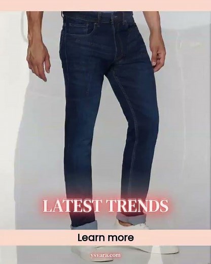 Peter England Men's Classic Tapered Stretchable Twill Jeans, Mid Rise, 36 Dark Blue