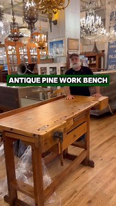 Take a look at this wonderfully made antique pine work bench with great storage options and in perfect working condition! Send us a DM or call us to purchase! These never last! 📍 Olde Good Things, 333 w 52nd St, New York NY 10019 📞 212-989-8814 📐 69 in W x 33 in D x 37.5 in H 🚛 Delivery available #oldegoodthings #antiqueshop #antiquestore #antiques #antiquefurniture #furniture #wood #woodworking #diy #homemade #thrift #kitchenisland #homestyle #salvage #lumber #interiordesign #crafting #inte