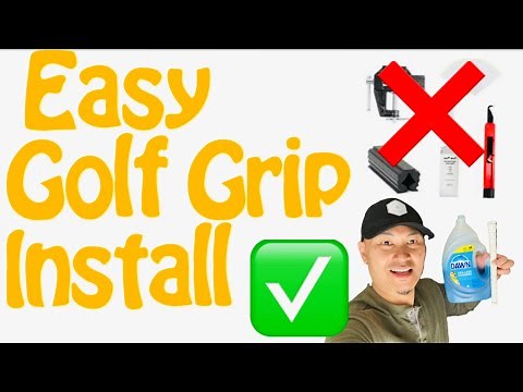 Install Golf Grip Fast and Easy Dawn Dish Washing Soap