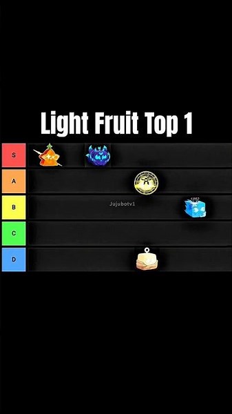 Light Fruit Top 1 in Blox Fruits! ☠️ #bloxfruits #roblox