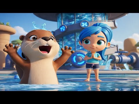 Luna & Sparky in Water World 🌊 Funny Water Adventure for Kids