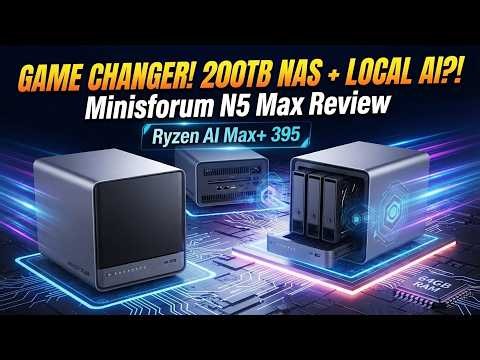 Minisforum N5 MAX Review: The NAS Nobody Saw Coming #minisforum