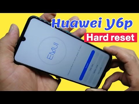 طريقة فورمات هاتف هواوي Huawei Y6p Huawei Y6p Hard reset pattern lock, format factory