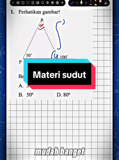 Penjelasan Sudut Segitiga dalam Matematika