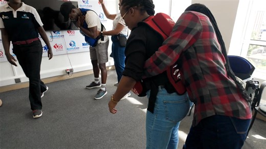 Now Mastering the Skills for Adult Choking Relief Through Practical Exercises. Do You Know What To Do Incase Someone Chokes? 🥺 Learn How To Relieve Choking! 🏃🏾 #LifeisWhy ❤️ #BLS #BoldHearts #ChokingRelief #ActFast! !