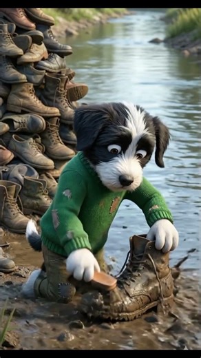 Poor Puppy Crying For Help... 💔 (Sad Dog Animation) #dog #animation