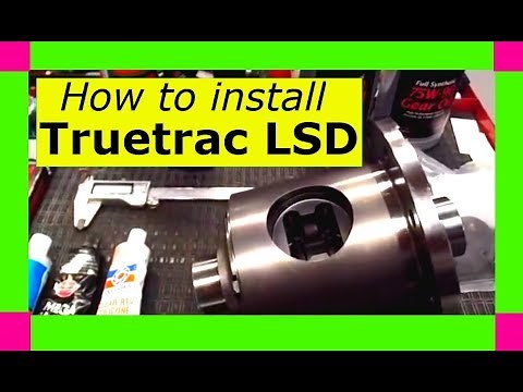 How to install a Detroit Truetrac limited slip differential carrier. ADVANCED INSTRUCTIONS!