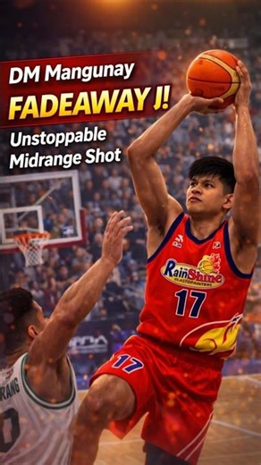 DM Mangunay FADEAWAY J! Unstoppable Midrange Shot 😮‍🔥 #shorts#nba2k#nba2khighlights#fadeaway