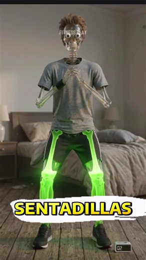 Si te obligas a hacer 50 sentadillas todos los días durante un mes, ¿qué cambios verás? 🍑🔥😱
