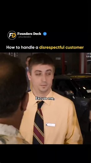 Business | Mindset | Finance on Instagram: "Handling a disrespectful customer isn’t about winning an argument — it’s about maintaining control with calm and professionalism. Here’s how to turn tension into resolution: ✅ Don’t take it personally — their anger is about the issue, not you. ✅ Stay composed and listen — sometimes people just need to feel heard. ✅ Set clear boundaries — you can be polite and assertive at the same time. ✅ Focus on solutions — redirect the conversation toward fixing the