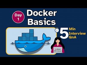 Day 1 | Docker Basics Interview Scenarios with Answers | Real-Time Docker Questions