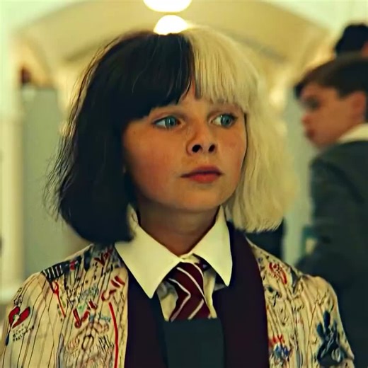 Cruella (2021) | The rebel kid with runaway hair. At school, little Estella is already a hurricane in pigtails. 🎒💨 While the other kids line up quietly, she struts in like the runway is hers. 💃✨ Teachers gasp, bullies whisper, but Estella? She’s busy redesigning the uniform with a pair of scissors. ✂️👗 Rules? Optional. Authority? Negotiable. 😏👑 She paints the lockers, argues with the headmistress, and somehow manages to make detention look like an art gallery opening. 🎨🚪 But behind the s