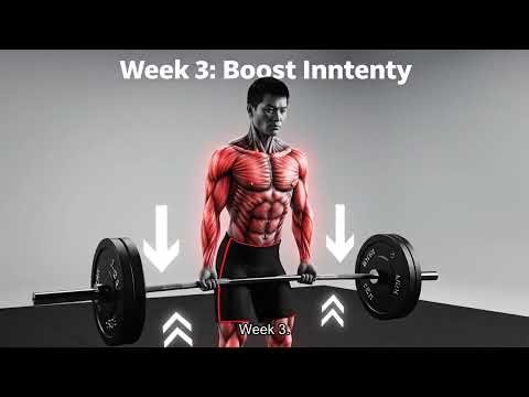 The Ultimate 4 Week Gym Transformation Plan Step by Step Infographic