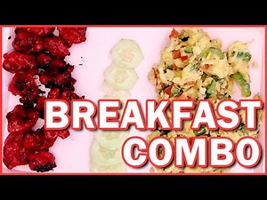 Cookventure 001: Pinoy Breakfast Combo Ideas (Garlic Rice, Ampalaya with Egg, & Tocino)