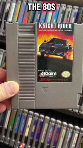 Who remembers Knight Rider for the Nintendo NES? Follow me NES ADDICT for more Nintendo Entertainment system content! #nintendo #nes #nesaddict #1980sgamer #knightrider