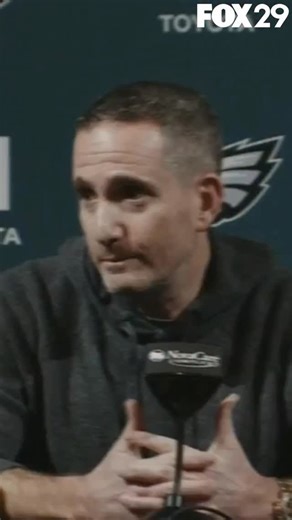 Howie Roseman responds to a question about A.J. Brown’s future with the Eagles. | FOX 29