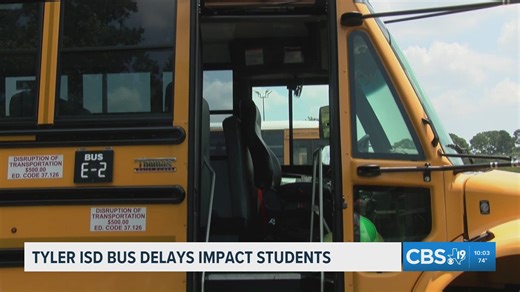 Tyler ISD bus driver shortages cause transportation delays for families