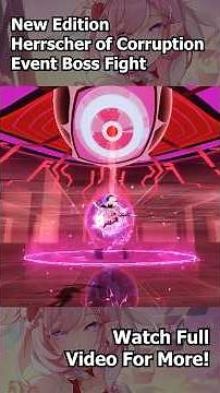 Herrscher of Corruption (New Edition) Event Boss Fight #honkai3rd #honkaiimpact3 #hoyoverse