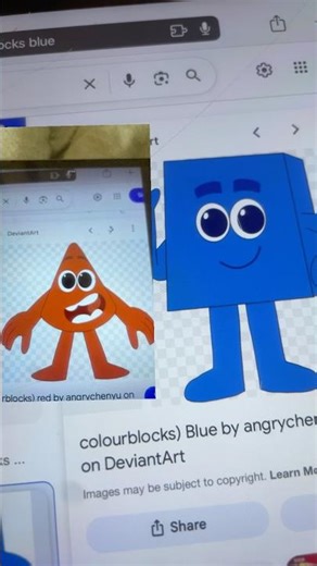 Red Blue Purple ColourBlocks