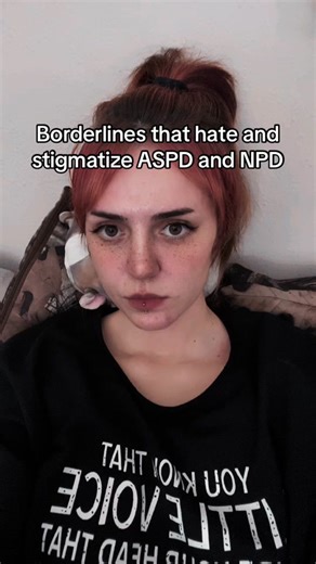 Usually they’re projecting too. I will knock you down 10 pegs if you come into my comments acting like having one of the most difficult disorders to live with (BPD) makes you better than other cluster B personalities. #dammitdelta #antisocialpersonalitydisorder #narcissisticpersonalitydisorder #sociopath #narcissist #antisocial #narcissisticsociopath #selfawarenarcissist #aspd #npd #borderlinepersonalitydisorder #bpd #borderline #malignantnarcissist