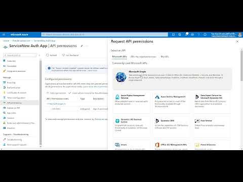 Enable service portal in MS Teams part 1 | create azure app | MS Teams Integration | ServiceNow
