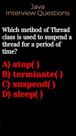 Java Interview Questions - 78 | #javainterview