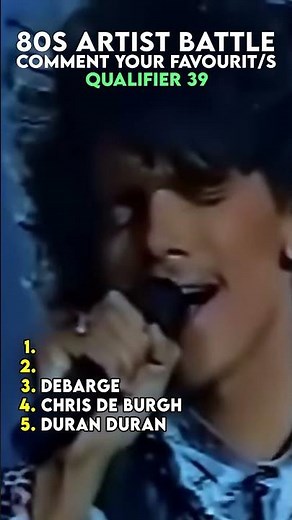 Biggest 80s Artist Battle - Qualifier 39