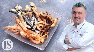 Fried Seafood: the Perfect Frying by chef Pasquale Torrente 🇮🇹 #seafood | Italia Squisita