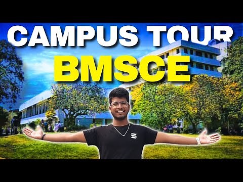Campus Tour of BMSCE Bangalore | BMS COLLEGE OF ENGINEERING | Hostel Room, Ground , Canteen Etc
