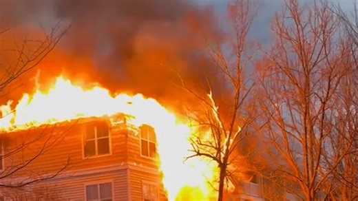Major fire displaces 70 residents at Morrisville apartment building