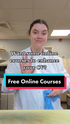 Want some online courses to enhance your CV? Future Learn and Open University have a great range of courses, and Histology Guide helps you get to grips with microscopy. Fuller explanation of these over on my Instagram! #BiomedicalScience #Scientist #StudentLife #ScienceStudent #WorkExperience #OnlineCourse #University #StemLife #Science #Stem #CV