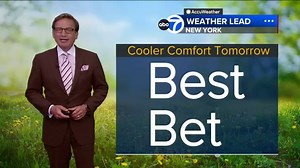 3.9K views · 50 reactions | WAKE-UP WEATHER: Tuesday will be cooler and pleasant, but showers and storms are on the way. Lee has more on the AccuWeather Alert. https://bit.ly/3yymDFX | ABC7NY | Facebook