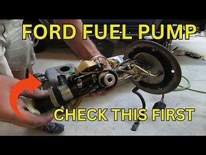 Explorer cranks but wont start, is it the fuel pump? Easy way to find out if you need to replace
