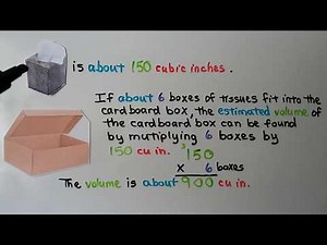5th Grade Math 11.7, Estimate Volume, Rectangular Prisms
