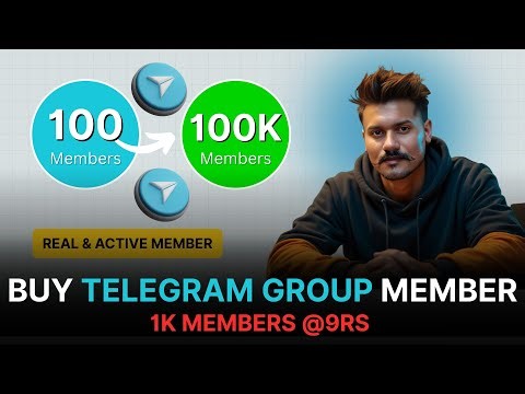 Telegram Group Members Kaise Badhaye 2026 | How to Buy Telegram Group Members.