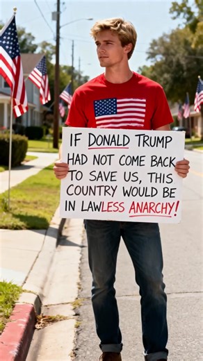 Trump stepped in when weak leaders let chaos take over — this is the America that fights back. Share if you’re grateful for real leadership! 🇺🇸💪🔥 #Trump2024 #SaveAmerica #StrongLeadership | Conservative Advocacy