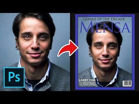 How to Create a Magazine Cover in Photoshop | Magazine Cover Design Tutorial