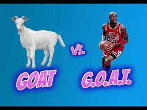 Origins and History of the term GOAT & G.O.A.T. used in sports! 🐐⚾