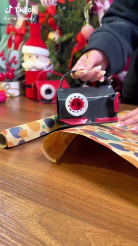 Stop struggling! This cutter handles big paper tape!#gifts #dhgwrappingcutter