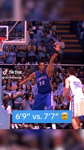 Tyler Hansbrough Dunking on 7’7” Kenny George