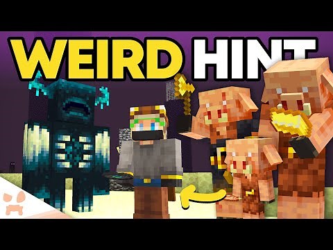 MINECRAFT MIGHT’VE JUST TEASED THE END UPDATE + REVEALED NEW PIGLIN INFO!
