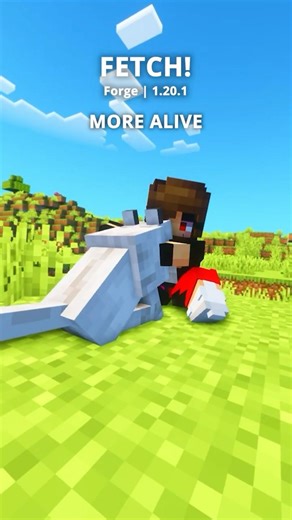 What if your Minecraft dogs could play fetch with you?
