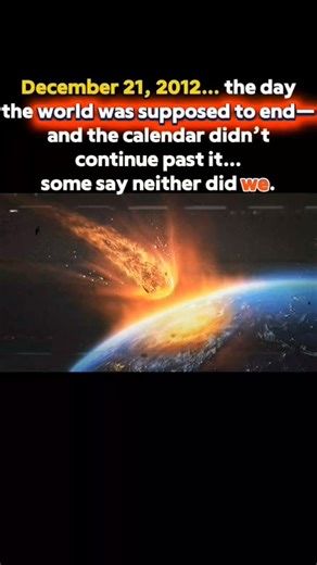 December 21, 2012… Something Changed (But No One Noticed)