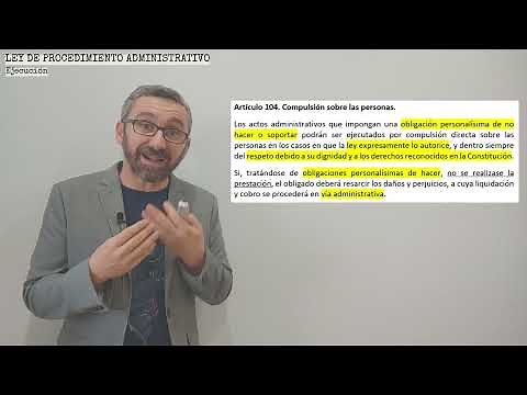 Ley 39/2015 Procedimiento Administrativo 9a Parte - Ejecución
