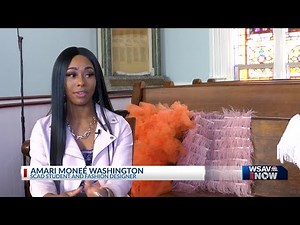 SCAD fashion design student unveils latest clothing collection