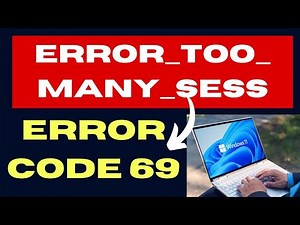 The network BIOS session limit was exceeded ERROR TOO MANY SESS on Windows 11 / 10 Fixed
