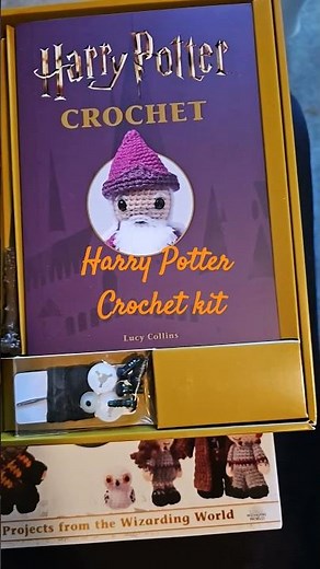 Harry Potter Crochet from Barnes & Noble #crochet #crochetkit