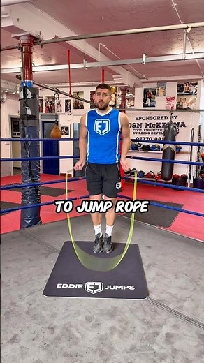 Learn how to jump rope! The only ropes you need 📲 eddiejumps.co.uk